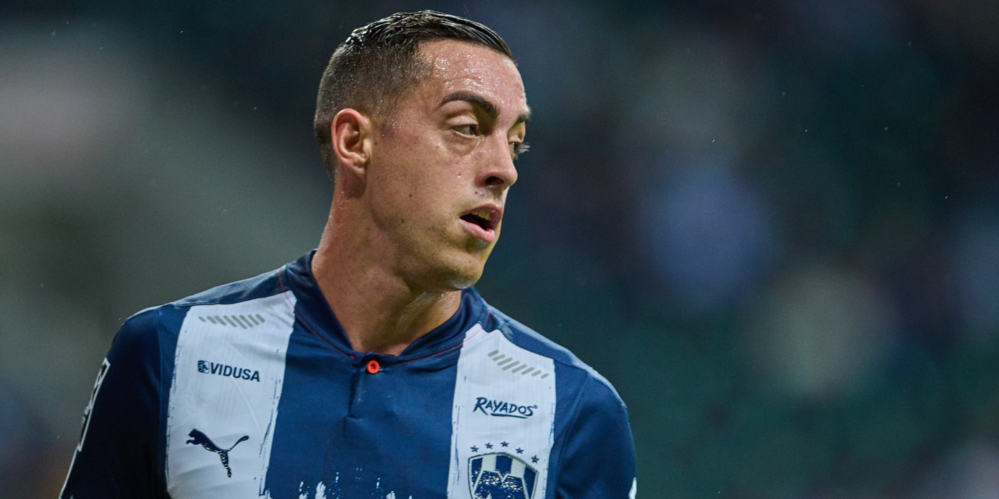 Rogelio Funes Mori of Monterrey during the game Monterrey vs Guadalajara, corresponding to the 12th round match of the Torneo Guard1anes Clausura 2021 of the Liga BBVA MX, at BBVA Bancomer Stadium, on April 21, 2021.<br><br>Rogelio Funes Mori de Monterrey durante el partido Monterrey vs Guadalajara, correspondiente a la Jornada 12 del Torneo Clausura Guard1anes 2021 de la Liga BBVA MX, en el Estadio BBVA Bancomer, el 21 de Abril de 2021. Rogelio Funes Mori of Monterrey during the game Monterrey vs Guadalajara, corresponding to the 12th round match of the Torneo Guard1anes Clausura 2021 of the Liga BBVA MX, at BBVA Bancomer Stadium, on April 21, 2021.<br><br>Rogelio Funes Mori de Monterrey durante el partido Monterrey vs Guadalajara, correspondiente a la Jornada 12 del Torneo Clausura Guard1anes 2021 de la Liga BBVA MX, en el Estadio BBVA Bancomer, el 21 de Abril de 2021.