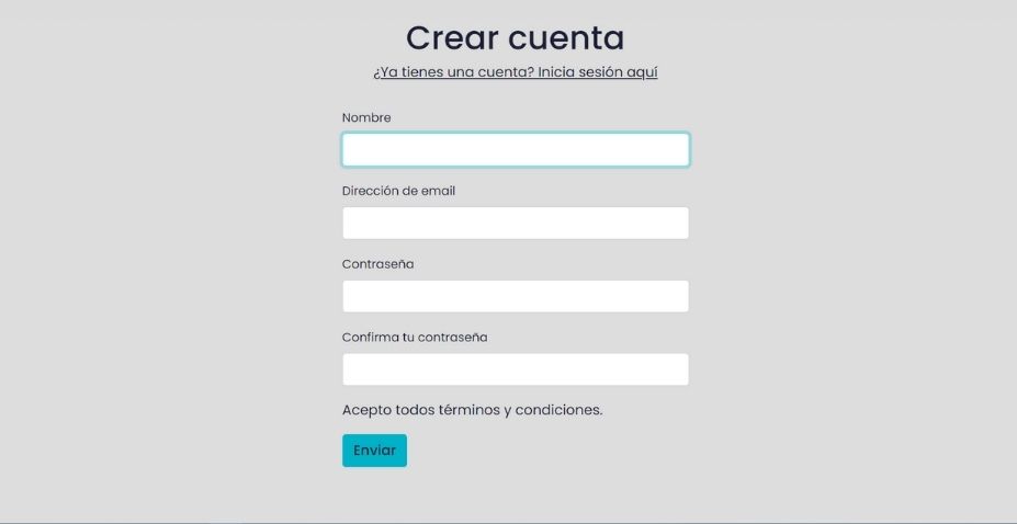 Crear cuenta GIFF