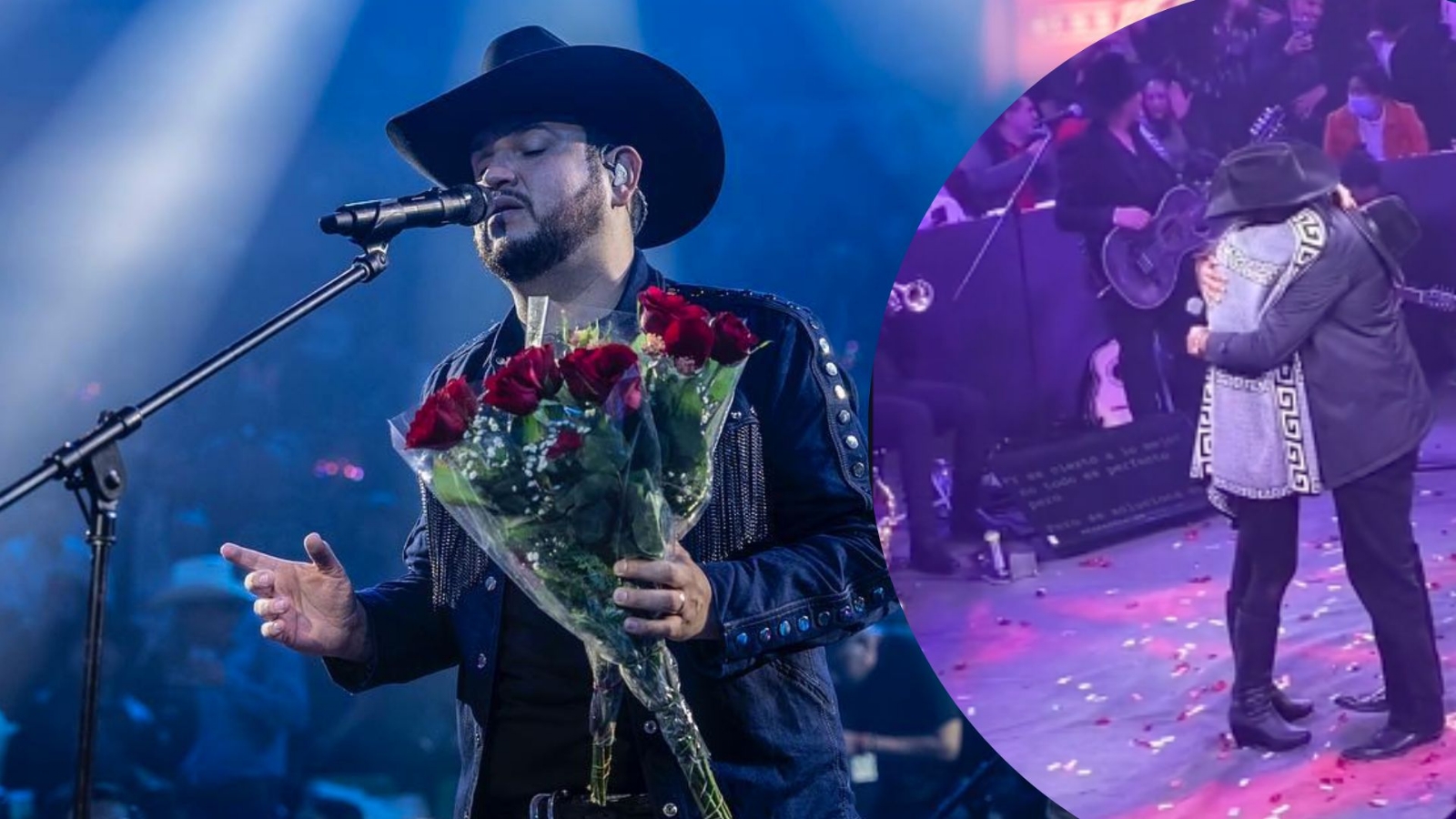 Pareja se compromete en presentación de Edén Muñoz en Pachuca