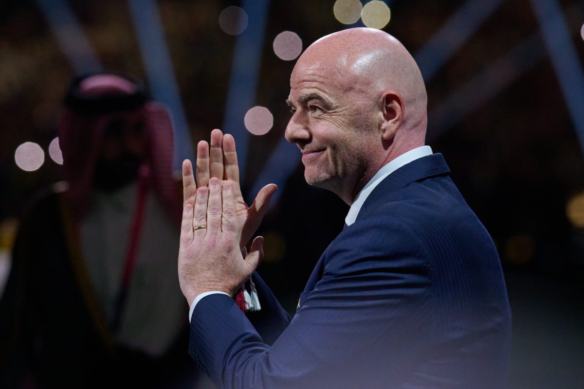 Gianni Infantino, presidente de la FIFA, después de la final de la Copa del Mundo Qatar 2022. Foto: Mexsport.