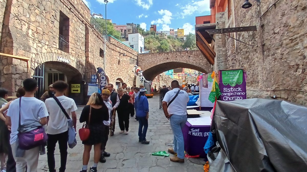 Fuga de gas LP en la Subterránea de Guanajuato capital