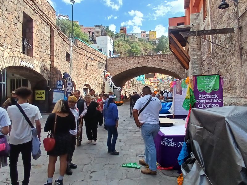 Fuga de gas LP en la Subterránea de Guanajuato capital