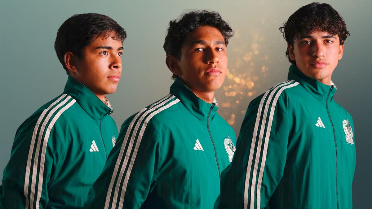 Karin Hernández, Michael Corona y Abdon Turrubiates, juveniles del Club León que irán al Mundial Sub-17 en Qatar 2025.