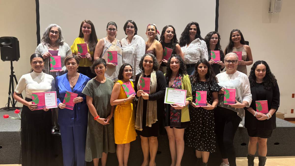 Ganadoras de la Octava Antología de Escritoras Mexicanas. Foto: José Luis Miranda