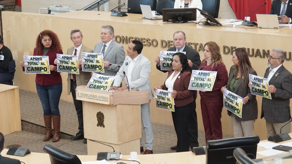 Debate en el Congreso de Guanajuato por los bloqueos campesinos