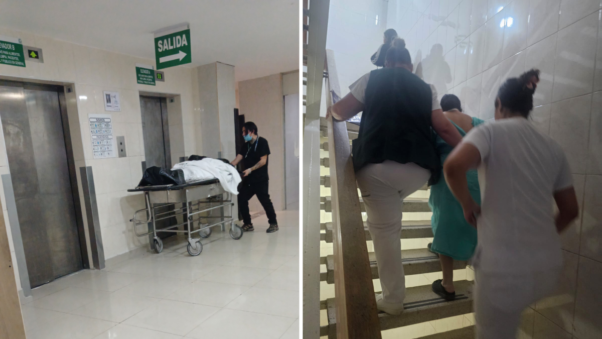 Falla en elevadores de la clínica T21 del IMSS en León