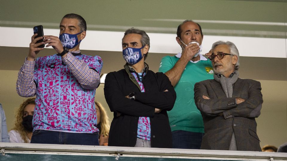 Directivos de Grupo Pachuca en León.