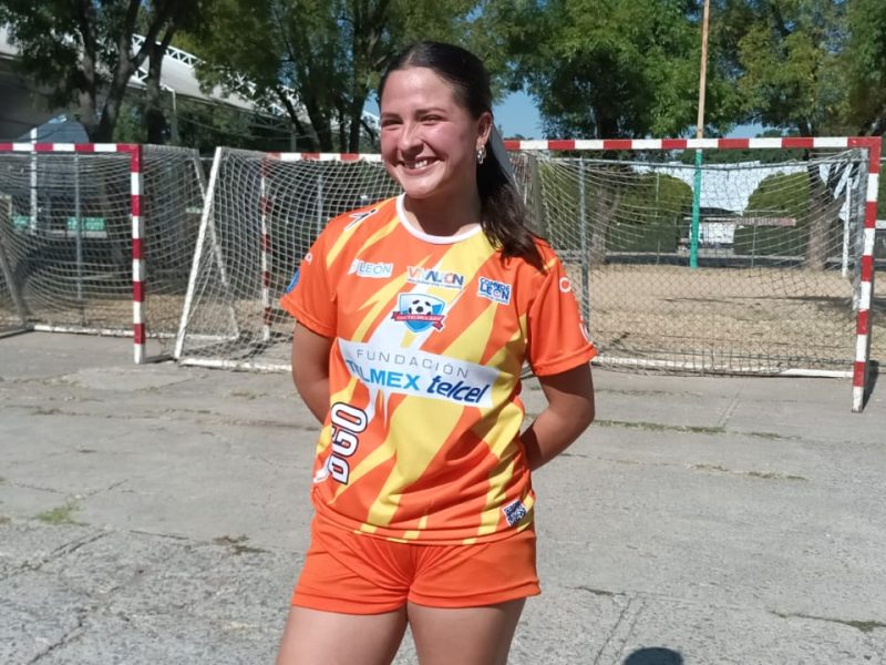 Vielka exjugadora del Club León disputa la Copa Telmex. Foto: Ituriel Pérez.