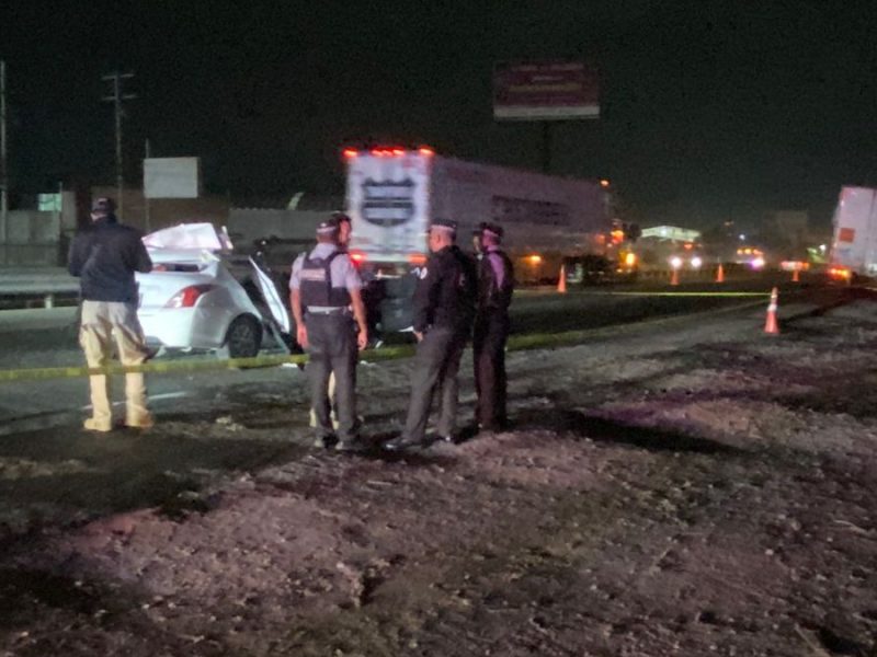 Accidente en la carretera León-Silao