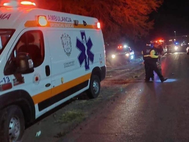 Accidente en la Comonfort-Empalme Escobedo 02