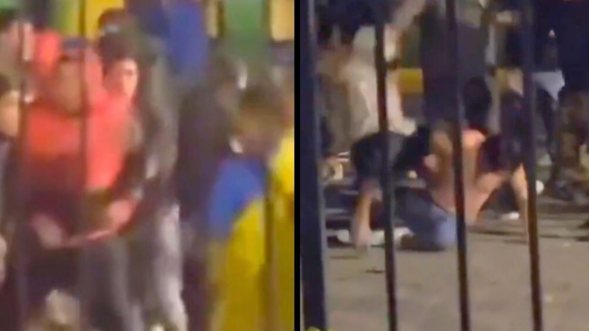 Aficionados de América y Toluca armaron una campal. X.