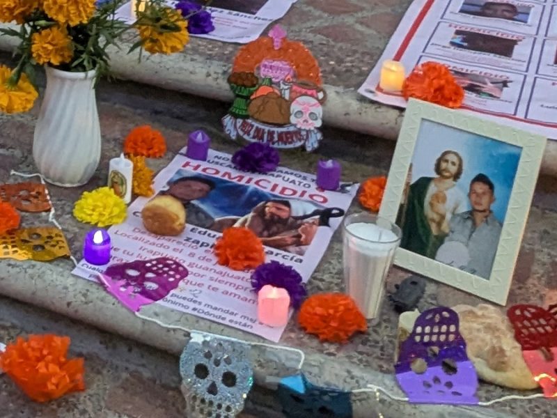 Altar a desaparecidos