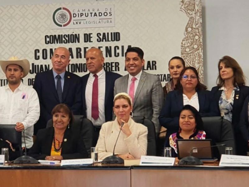 Carlos Manzo en la Cámara de Diputados