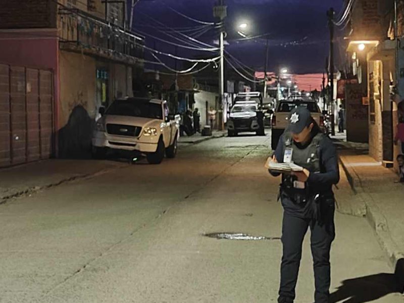 Balacera en la colonia Miguel Hidalgo