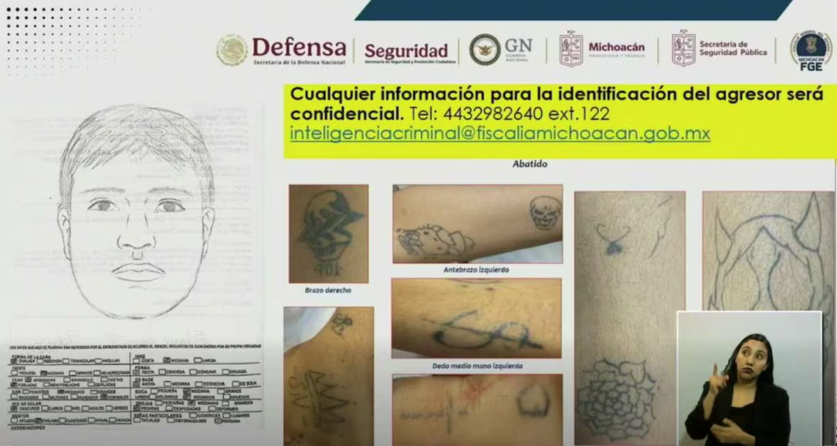 Sicario de Carlos Manzo