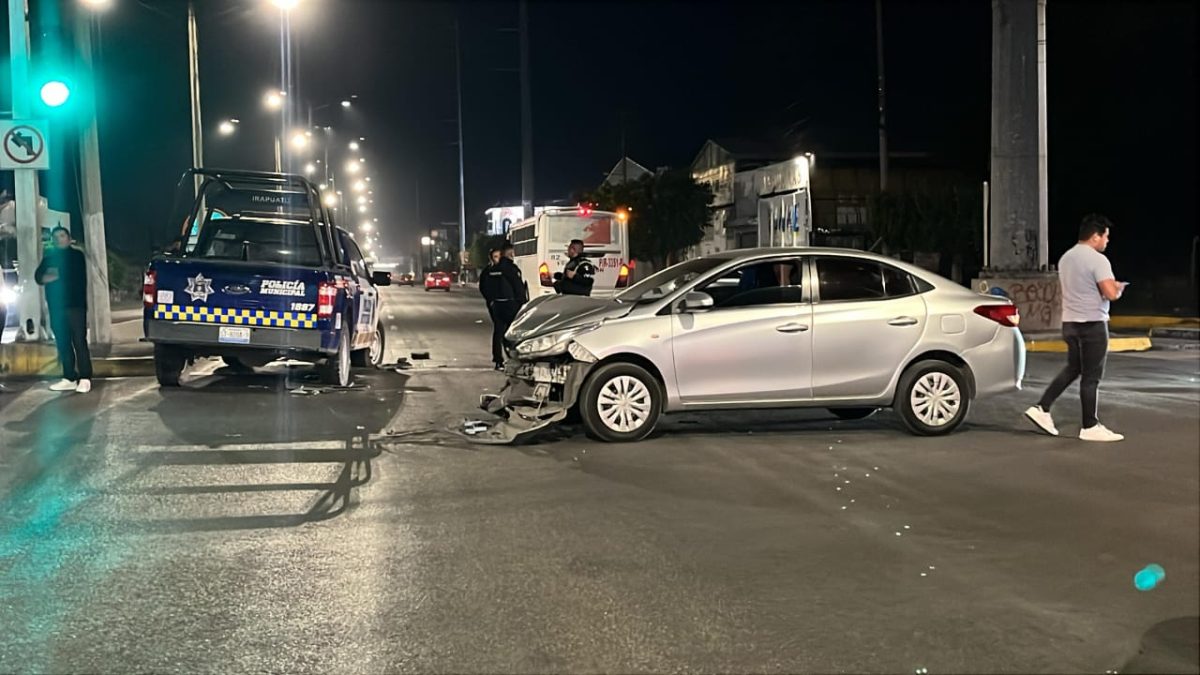 Choque de Patrulla en Irapuato 02