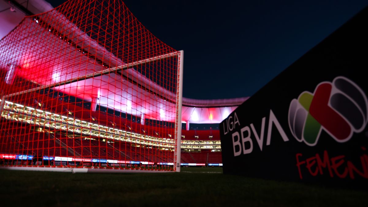 El Estadio de las Chivas en un juego de la Liga MX Femenil. Foto: Mexsport.