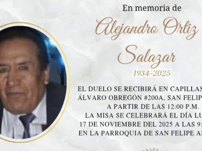Fallece el escultor Alejandro Ortiz Salazar