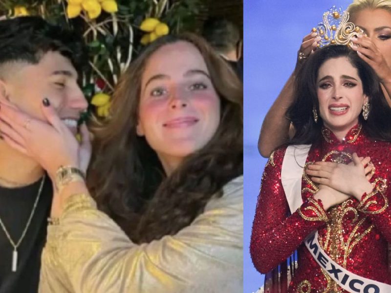 Fátima Bosch y Kevin Álvarez tuvieron un romance. Archivo.