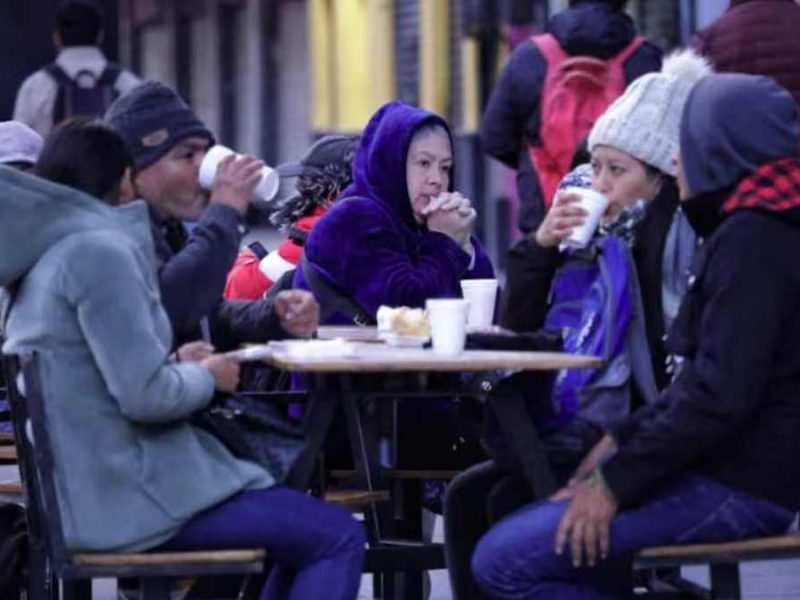 Frente frío 14 trae lluvias