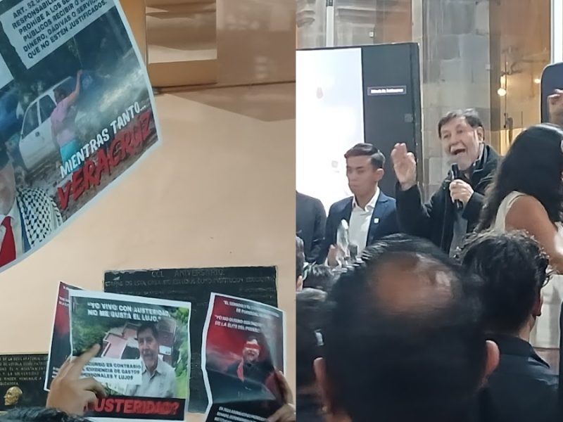 Gerardo Fernández Noroña en la UG