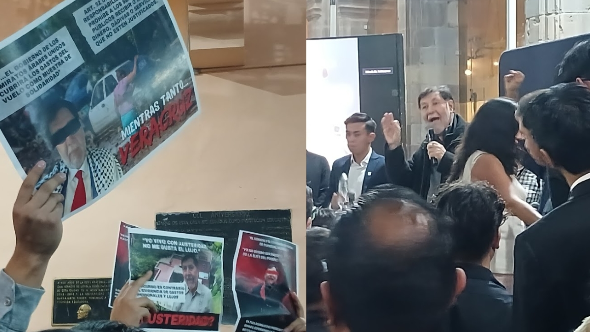 Gerardo Fernández Noroña en la UG