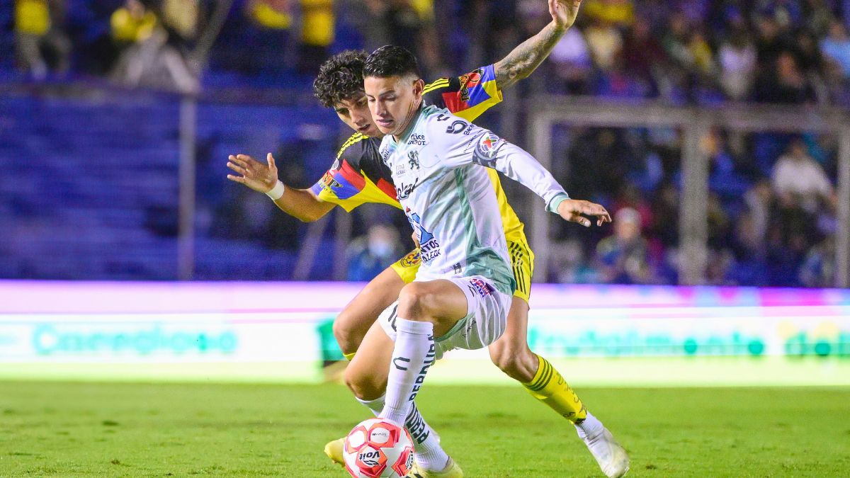 James Rodríguez hizo poco en el América Vs León.