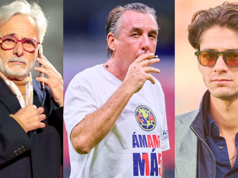 Jesús Martínez, Emilio Azcárraga y Aleco Irarragorri estarán en la asamblea de dueños de la Liga MX. MexSport.