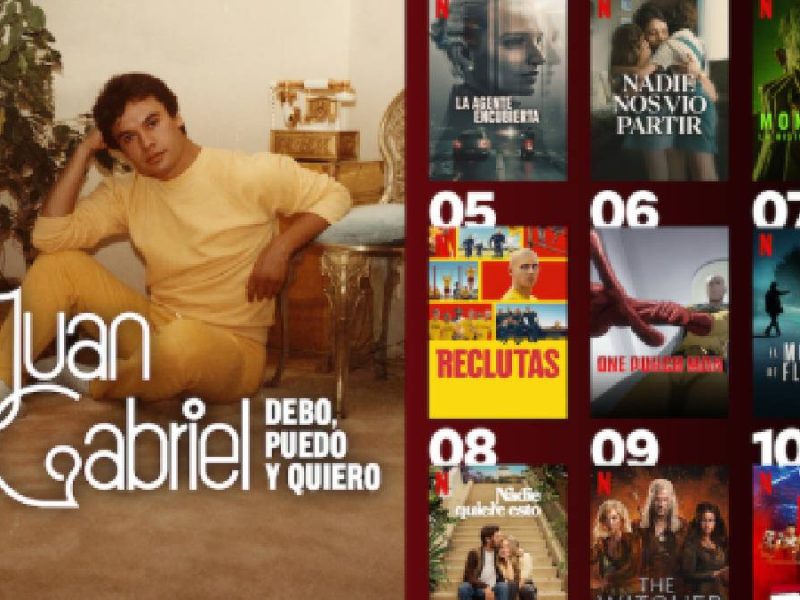 El documental de Juan Gabriel es uno de los más vistos en la plataforma. Foto: Cortesía.