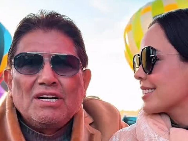 Juan Osorio y Eva Daniela en el Festival del Globo