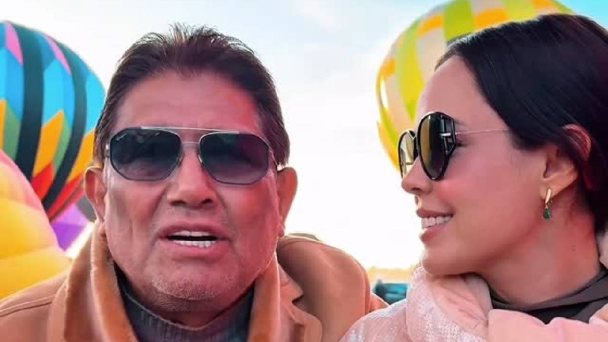 Juan Osorio y Eva Daniela en el Festival del Globo