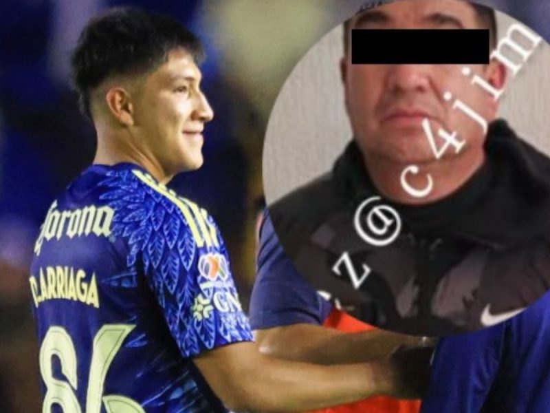 La detención de Bernabé 'N', padre de Diego Arriaga, se dio en el Estado de México. Foto MexSport/X