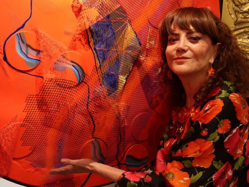 Lorena Barros artista abstracta