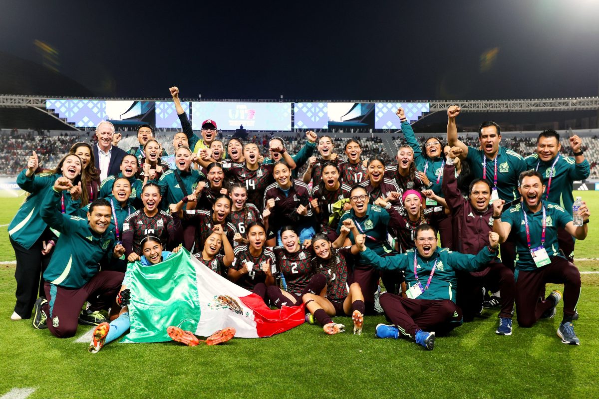 Las mexicanas y su histórico triunfo en Marruecos 2025. Foto: FMF.