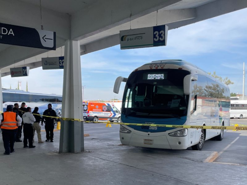 Muerto en la Central de Autobuses de Irapuato 2