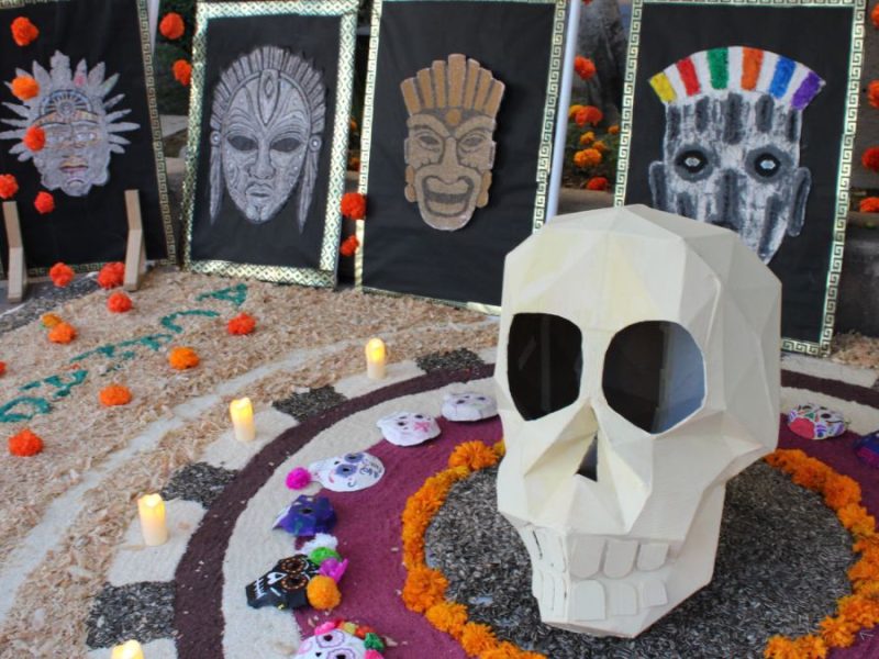 Ofrendas del Día de Muertos en León