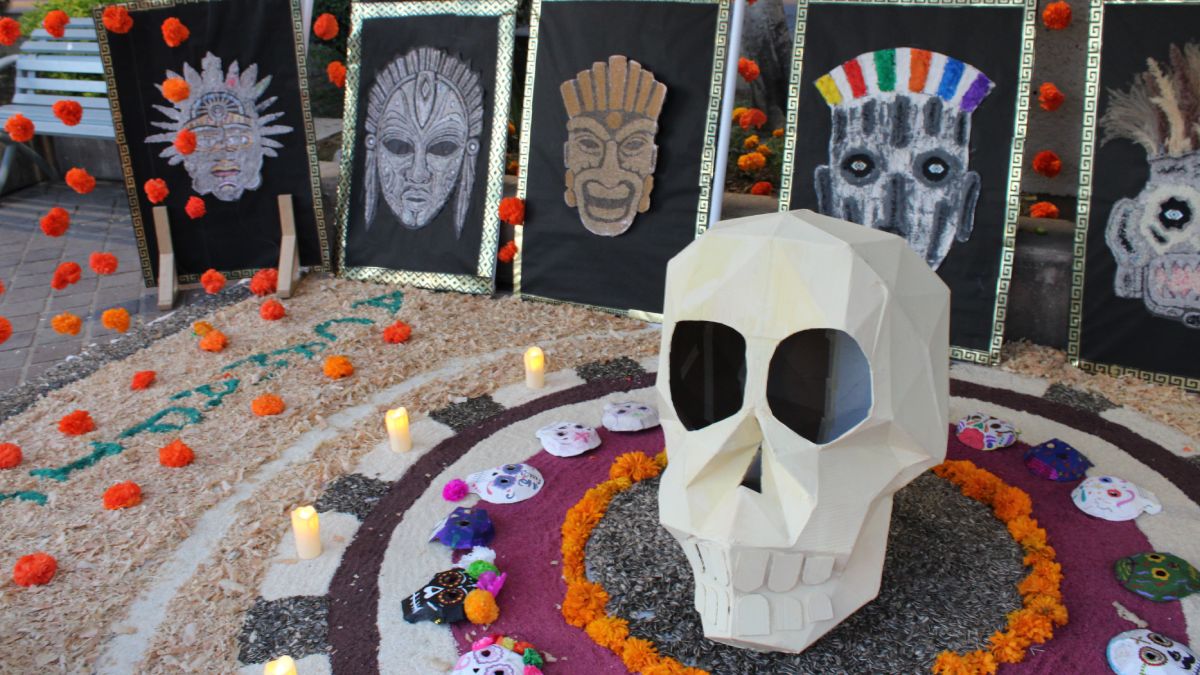 Ofrendas del Día de Muertos en León