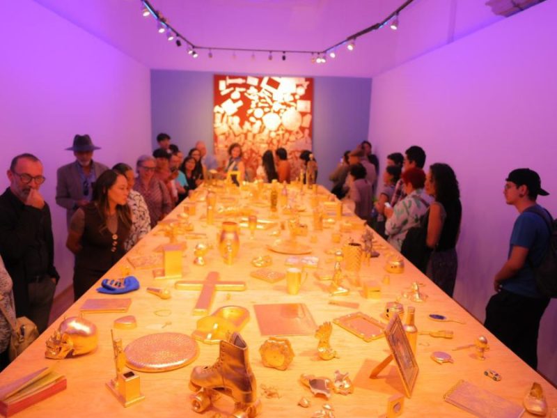 Patrizio Travagli inaugura la exposición The Golden Touch