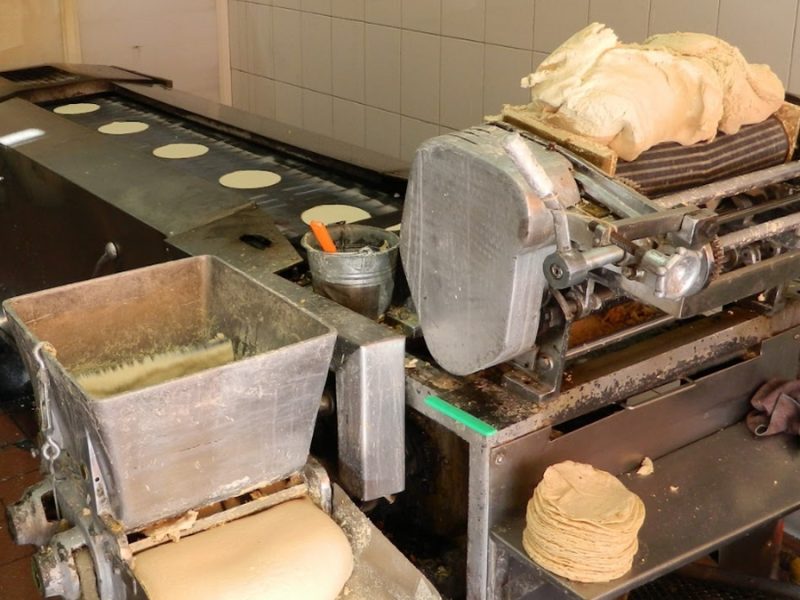 Precio del kilo de tortilla