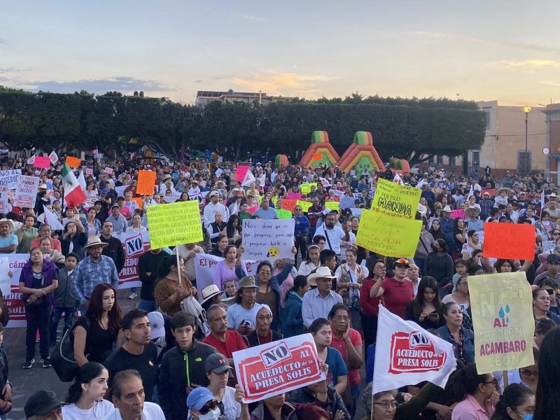 Rechazo al Acueducto Solís León 01
