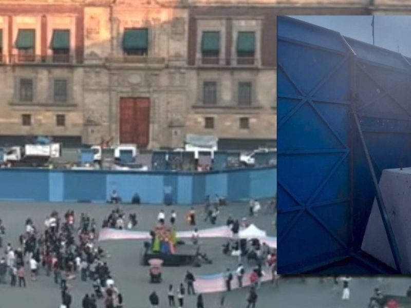 Palacio Nacional vallas