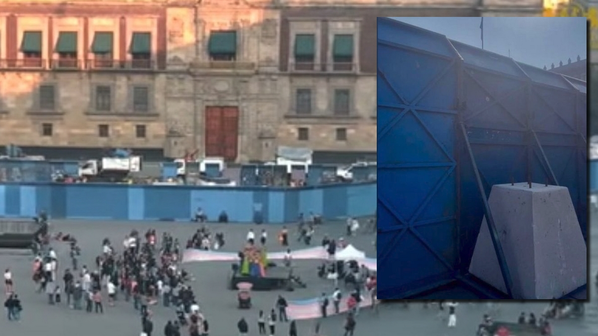 Palacio Nacional vallas