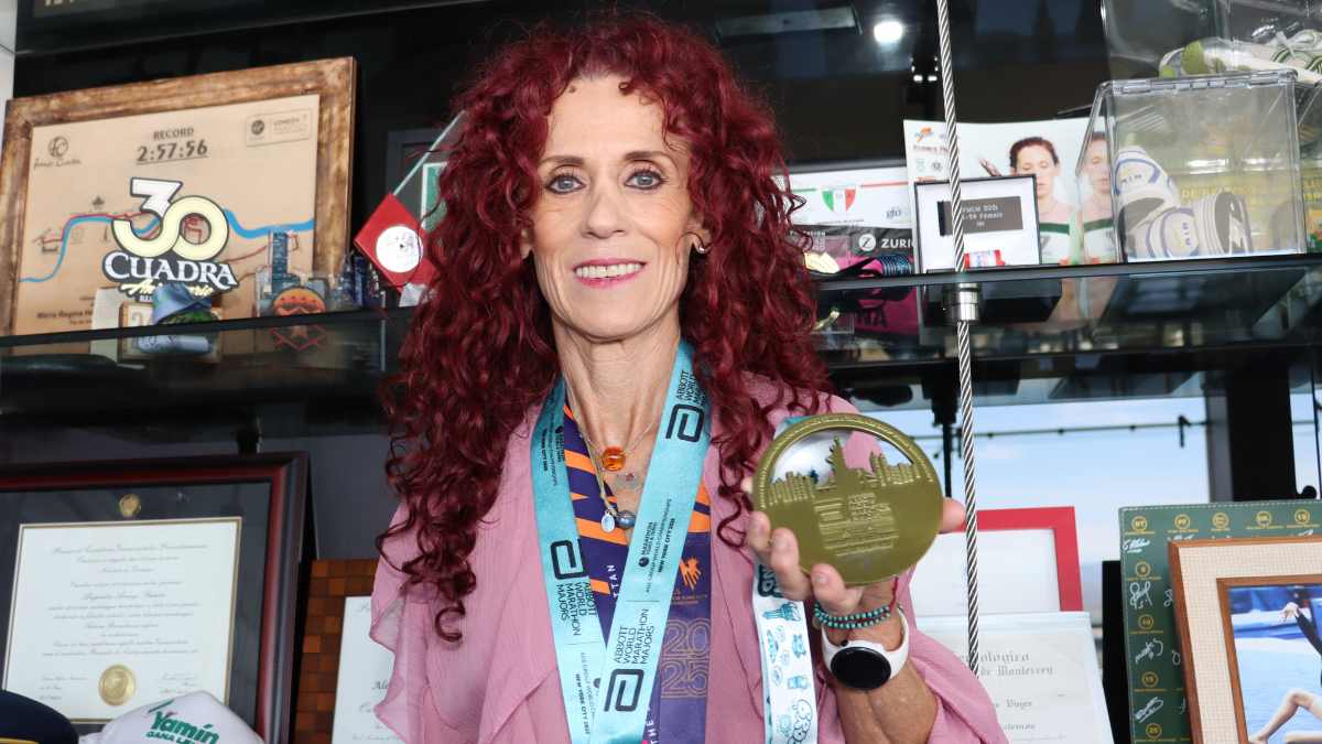 Regina Yamín Maratón de Nueva York