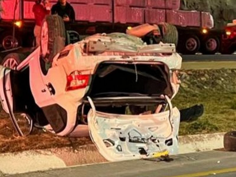 Accidente en el Eje Metropolitano