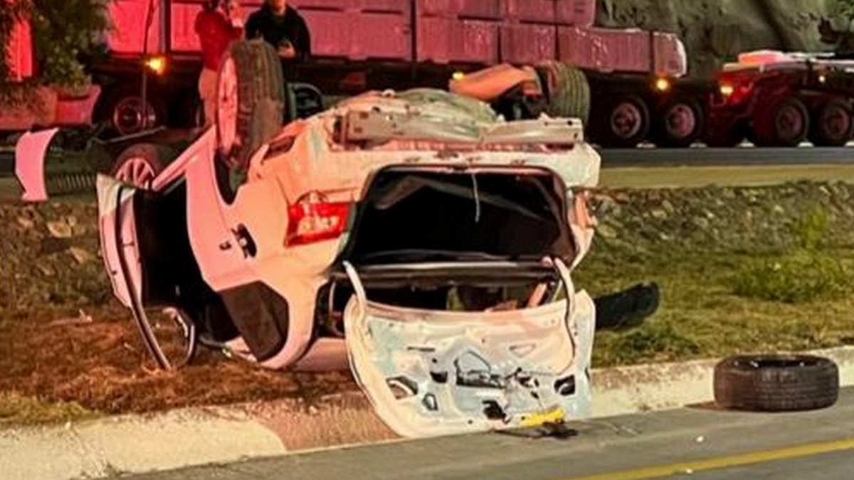 Accidente en el Eje Metropolitano