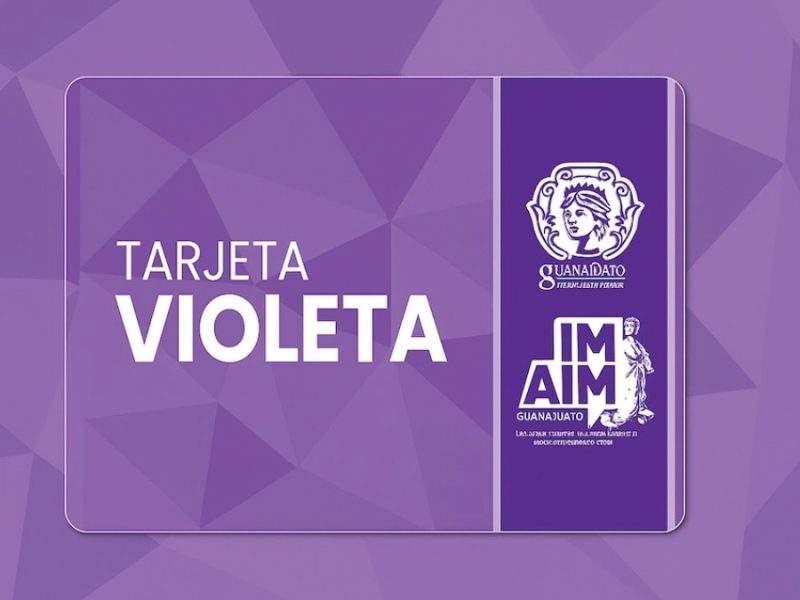 Tarjeta Violeta en Guanajuato capital
