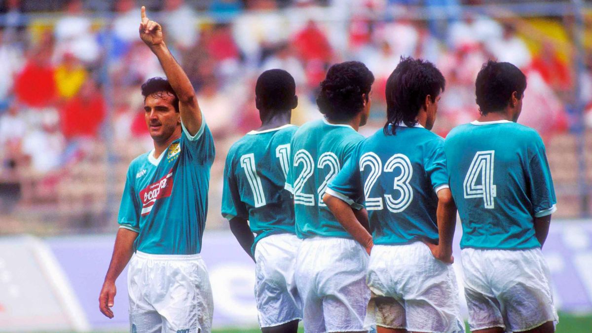 Tita con León en 1992