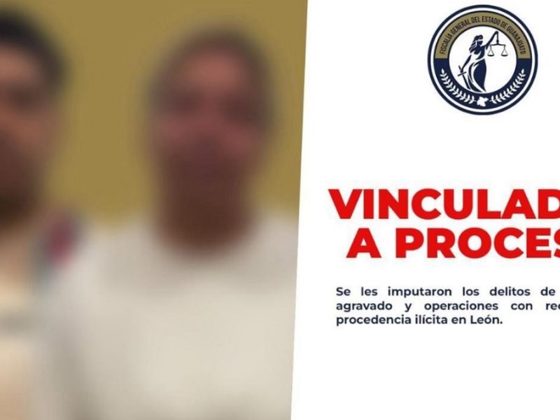 Vinculados a proceso por extorsión gota a gota en León