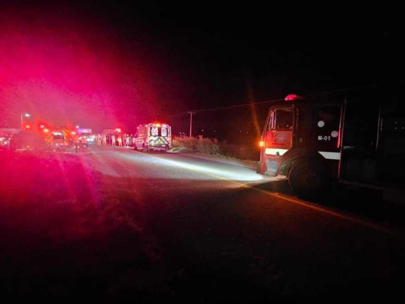 accidente en Guanajuato-Juventino Rosas