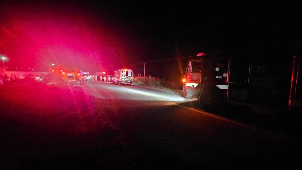 accidente en Guanajuato-Juventino Rosas